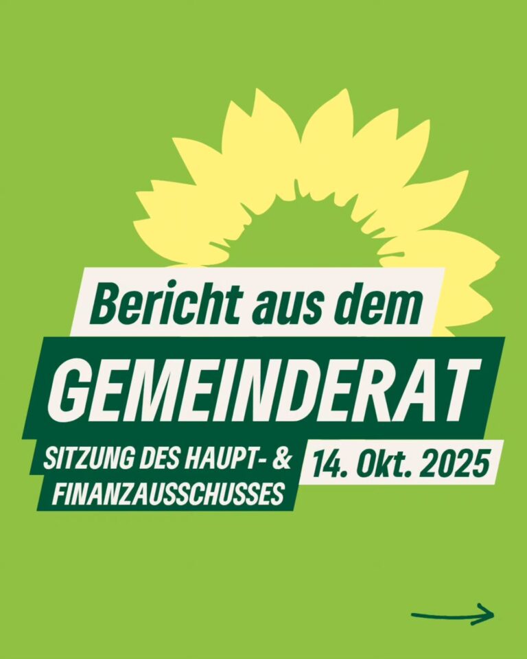 Bericht aus dem Haupt- & Finanzausschuss (14.10.2025)